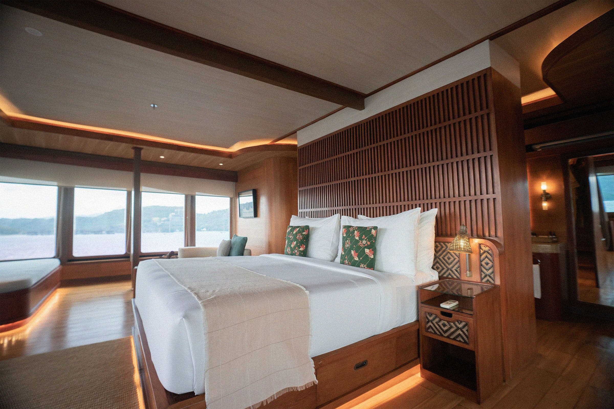 Life aboard Sanctuary on deck
