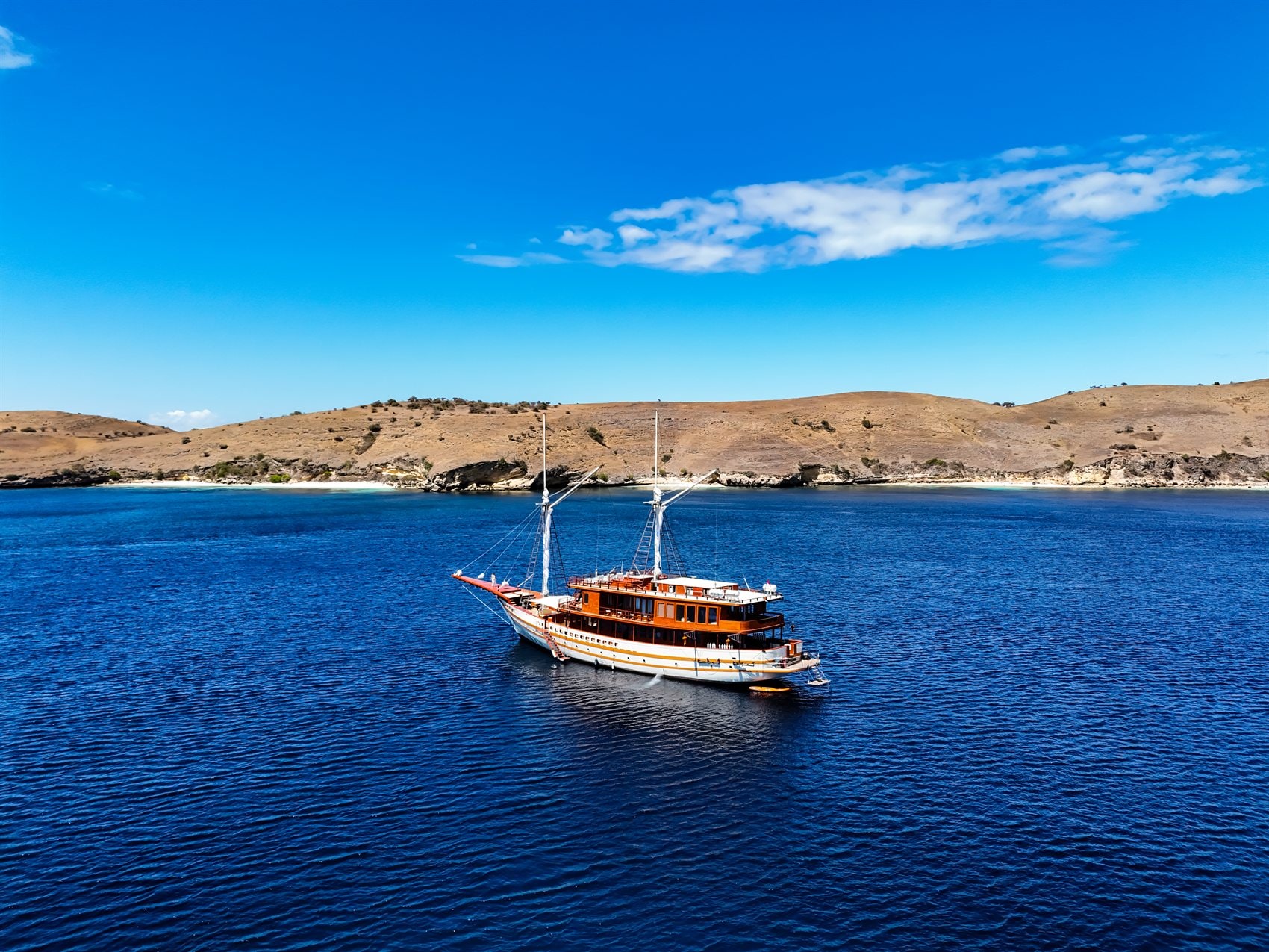 Sanctuary yacht at sea